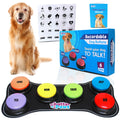 Dog Talking Button Set — 6 Pack with Mat & Scene Stickers