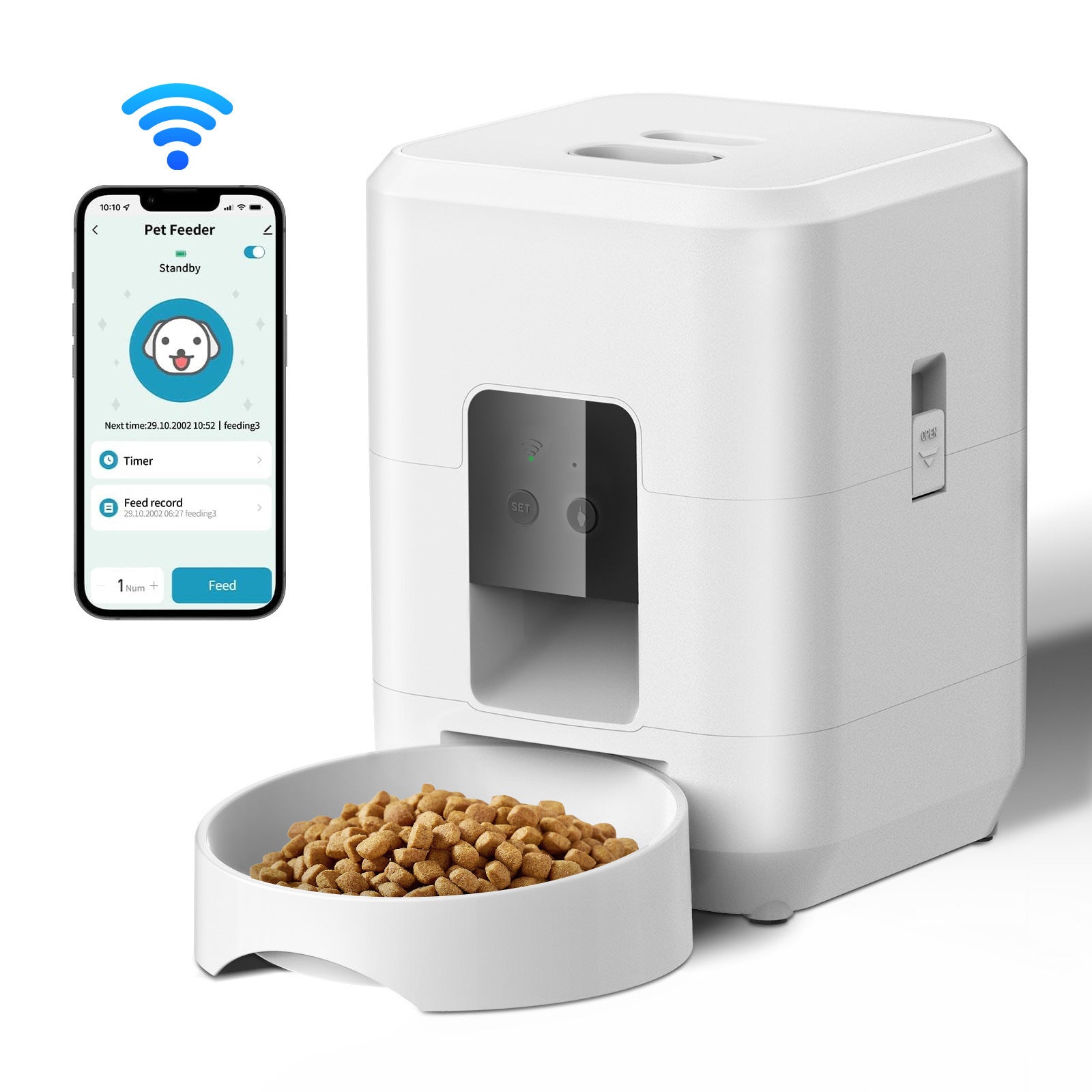 Smart WiFi Automatic Pet Feeder