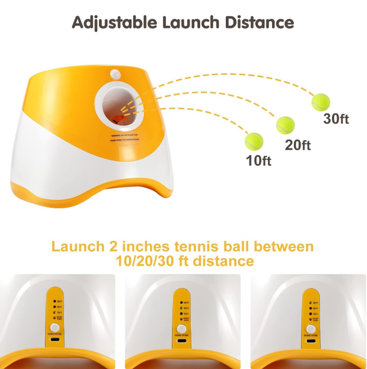 Automatic Tennis Ball Launcher