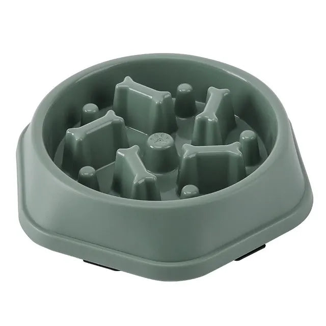 Slow Feeder Pet Bowl Anti-Choking Design for Dogs & Cats