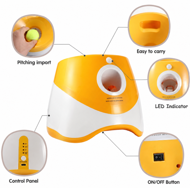Automatic Tennis Ball Launcher